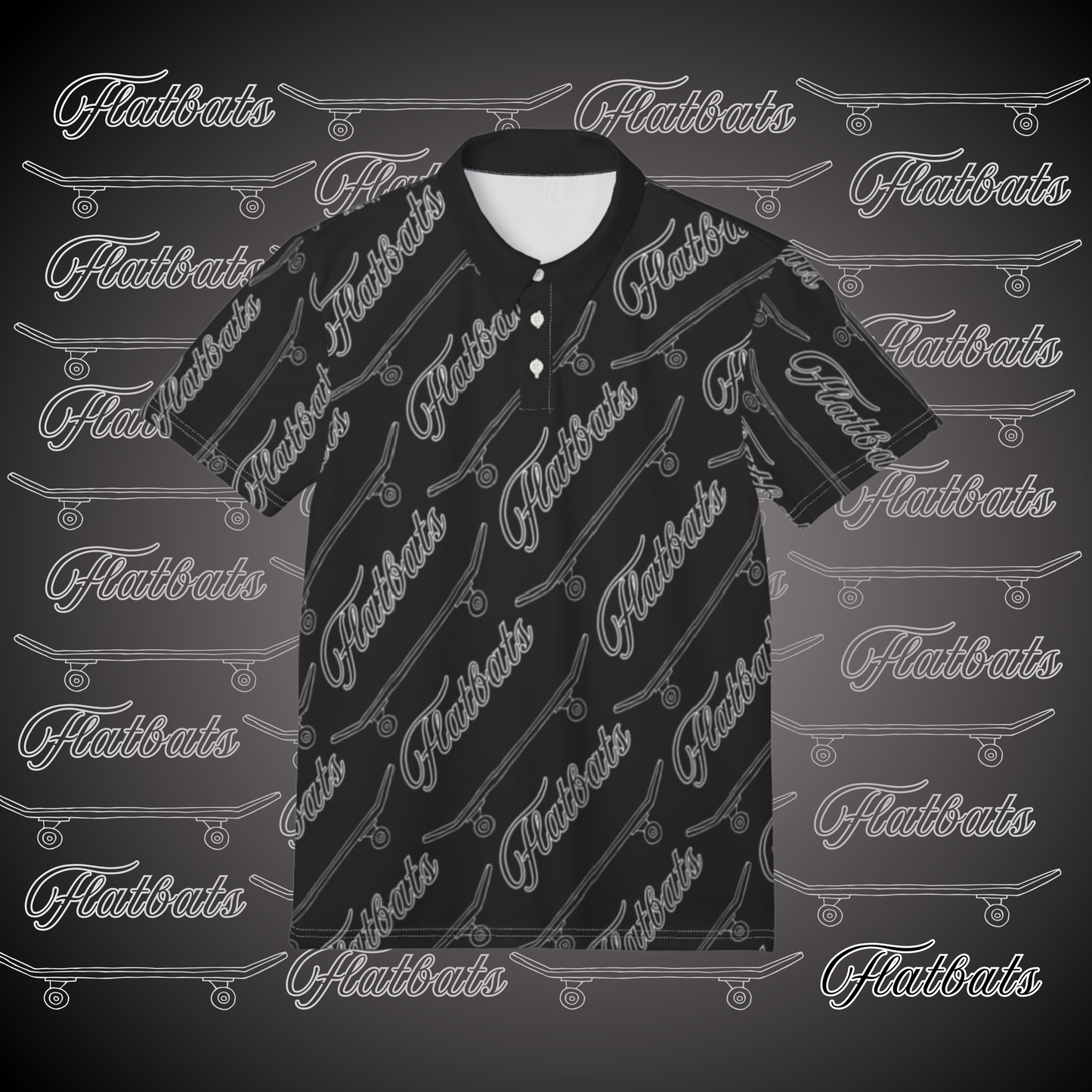 flatbats AOP polo
