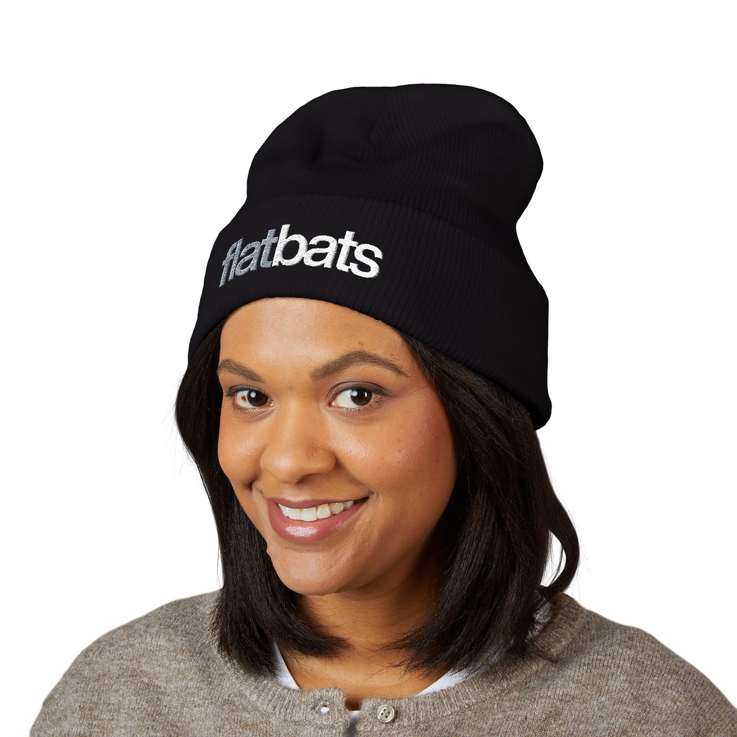 fat logo beanie