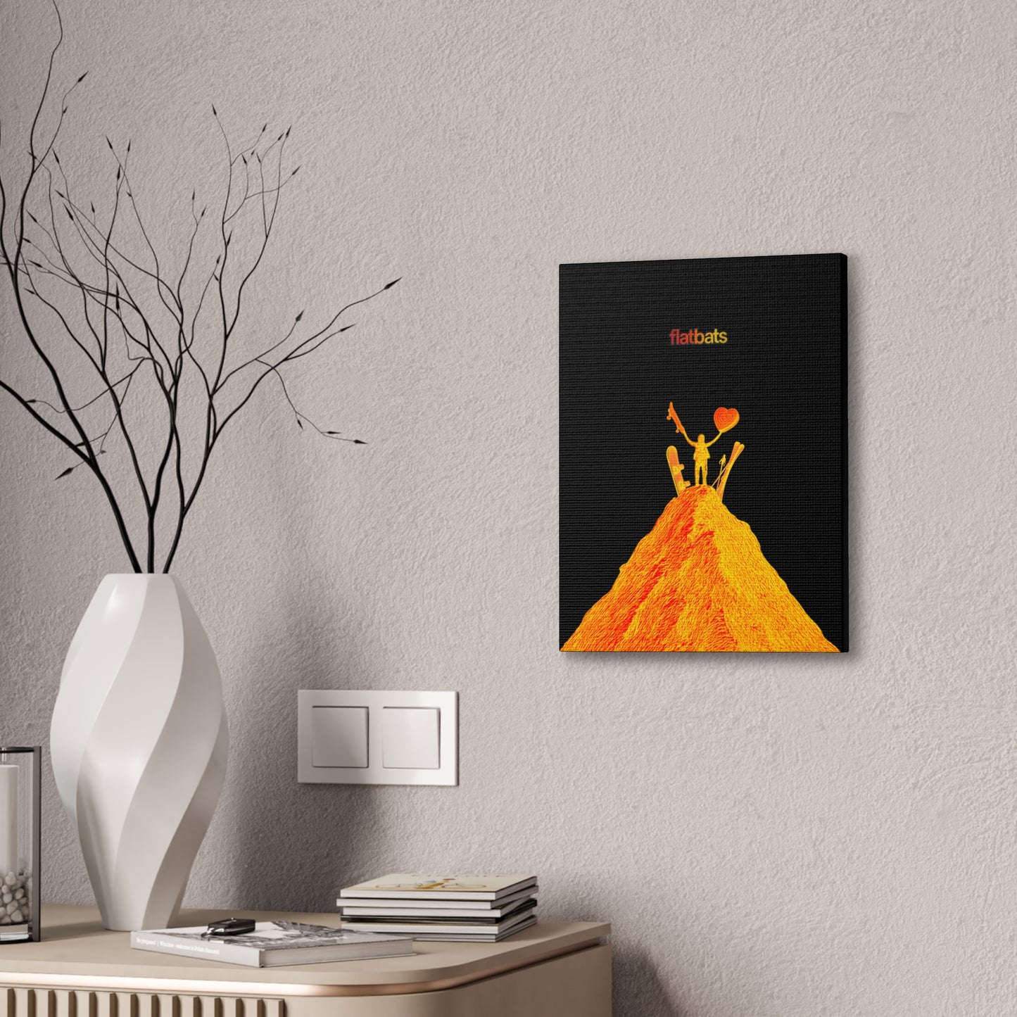 all love canvas (12 x 16)