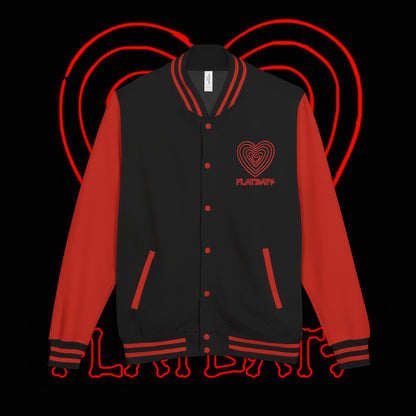 letterman (black/red)
