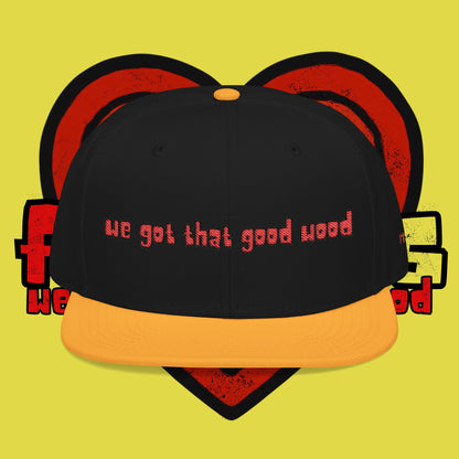 good wood snapback