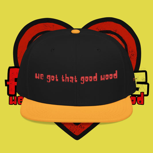good wood snapback